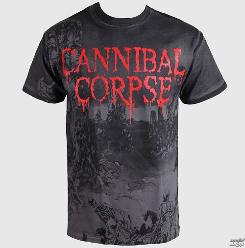 tričko pánske Cannibal Corpse - A Skeletal Domain - CELOPOTLAČ - PLASTIC HEAD - PH8828