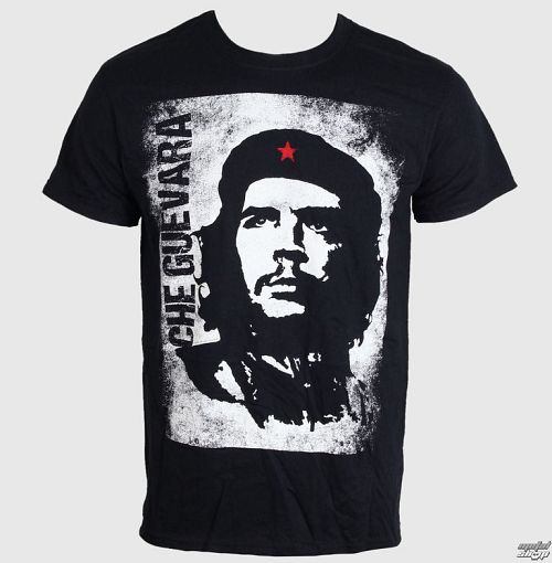tričko pánske Che Guevara - Vintage - Black - LIVE NATION - PE11210TSBP