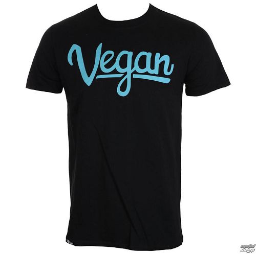 tričko pánske COLLECTIVE COLLAPSE - Vegan Letters - turquoise - CCC004