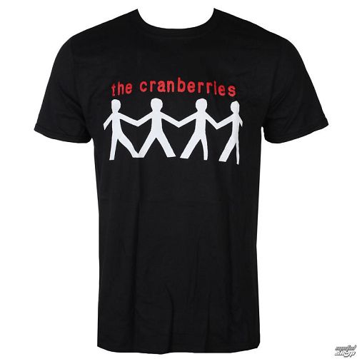 tričko pánske CRANBERRIES - STICKMAN - BLACK - LIVE NATION - PE16001TSB
