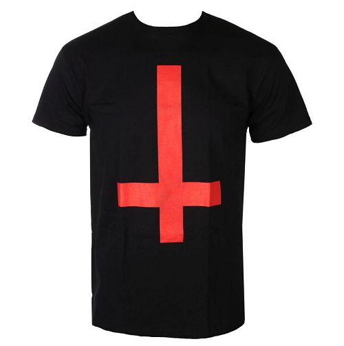 tričko pánske CROSS INVERTED - 1 simple red - TS-088