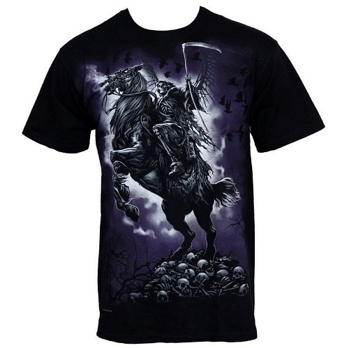 tričko pánske Death Rider - LIQUID BLUE - 31284