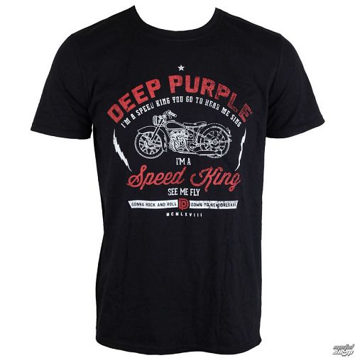 tričko pánske DEEP PURPLE - SPEED KING - LIVE NATION - PE13597TSBP