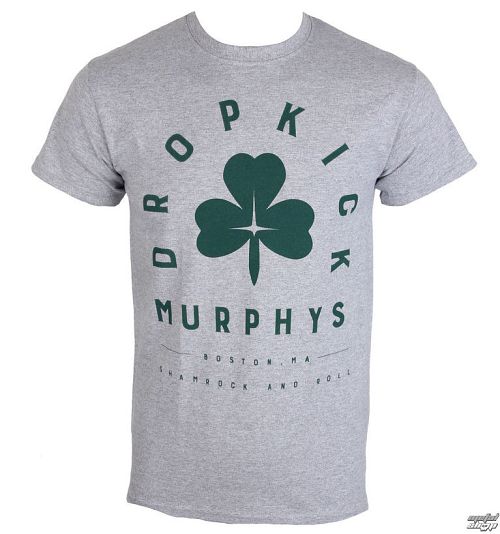 tričko pánske Dropkick Murphys - Arch Gray - KINGS ROAD - 20085196