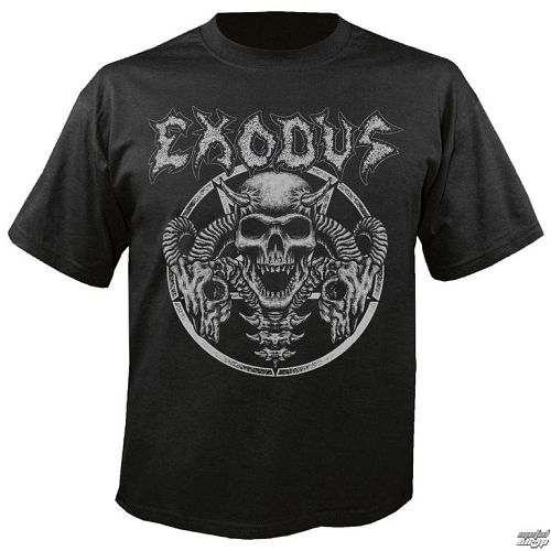 tričko pánske Exodus - Horns Skull - NUCLEAR BLAST - 24682