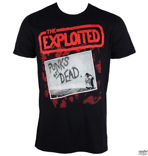 tričko pánske Exploited - The Punks Not Dead - PLASTIC HEAD - PH10067