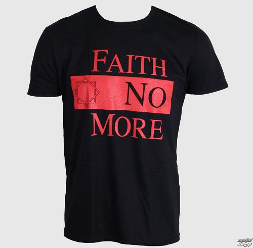 tričko pánske Faith No More - Star Logo - Black - PE11941