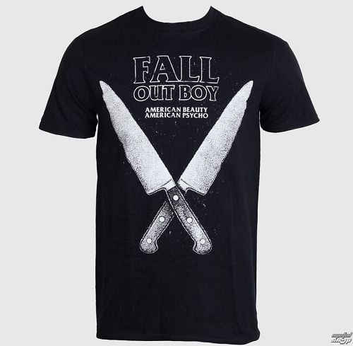tričko pánske Fall Out Boy - Knives - Black - PE11946