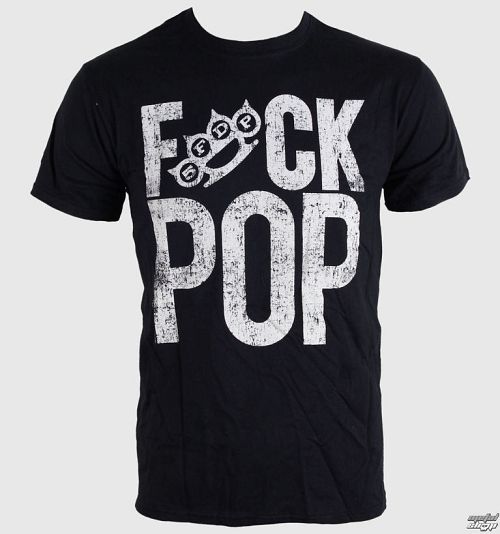 tričko pánske Five Finger Death Punch - Fuck Pop - Blk - FFDPTS02MB