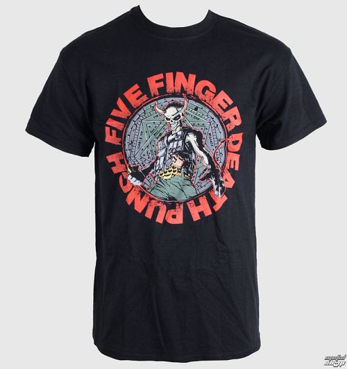 tričko pánske Five Finger Death Punch - Seal of Ameth - Black - BRAVADO EU - FFDPTS01MB