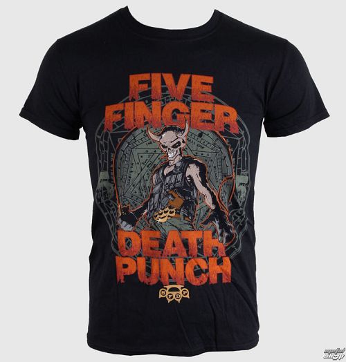 tričko pánske Five Finger Death Punch - Seal Your Fate - Blk - BRAVADO EU - FFDPTS03MB