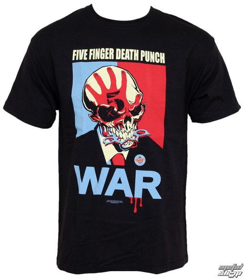tričko pánske Five Finger Death Punch - War - BRAVADO USA