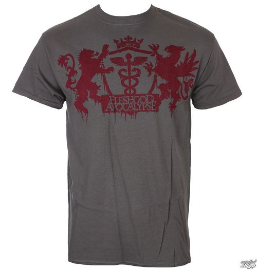 tričko pánske FLESHGOD APOCALYPSE - EMBLEM - JSR - FGD0003CHA