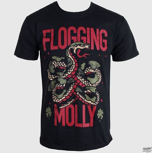 tričko pánske Flogging Molly - Snake - PLASTIC HEAD - PH7173