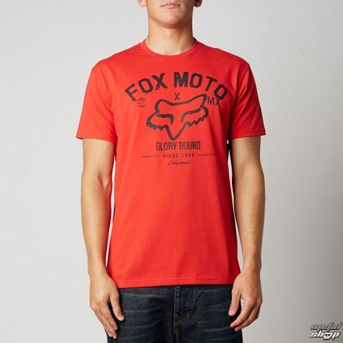 tričko pánske FOX - Knowhere - Red