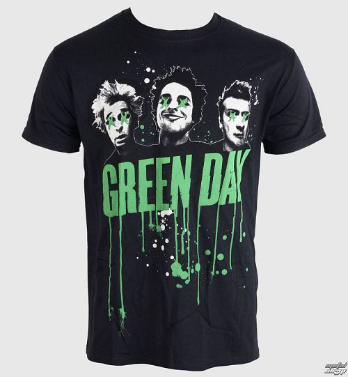 tričko pánske Green Day - Drips - Black - GDTS02