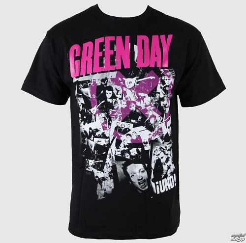 tričko pánske Green Day - His Story - Blk - BRAVADO USA - GDY1349