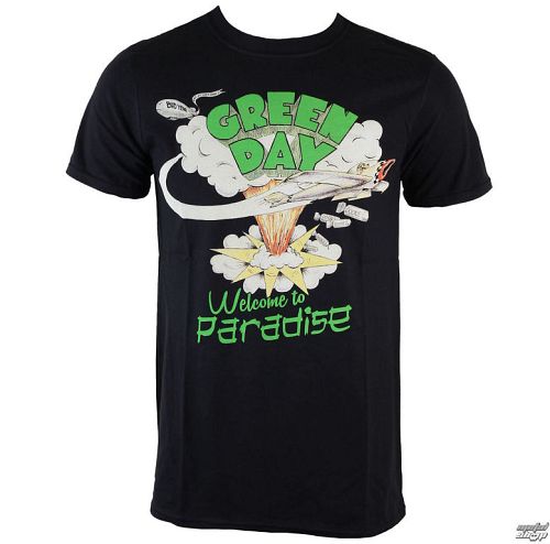 tričko pánske Green Day - Welcome To Paradise - ROCK OFF - GDTS11MB