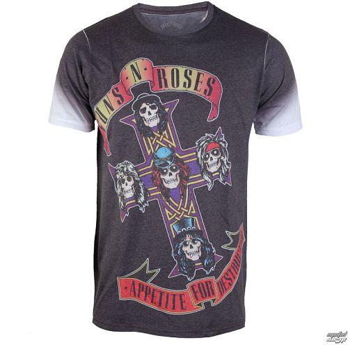 tričko pánske Guns N' Roses - Appetite - ROCK OFF - GNRTS25MW