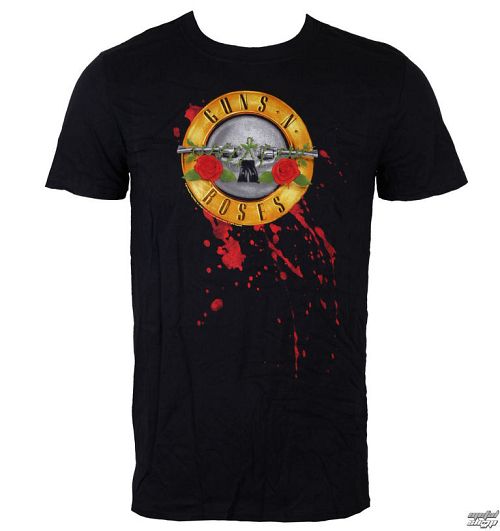 tričko pánske Guns N' Roses - Bullet Logo - BRAVADO USA - GNR1000