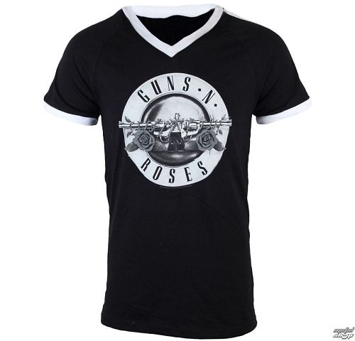 tričko pánske Guns N' Roses - Bullet Logo Soccer - BRAVADO - 12161639