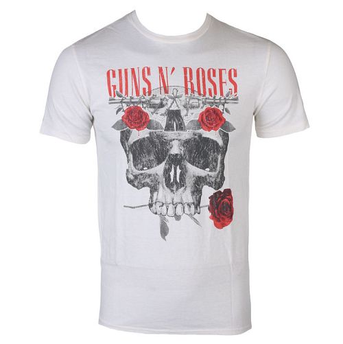 tričko pánske Guns N' Roses - FLOWER SKULL - BRAVADO - 12161695