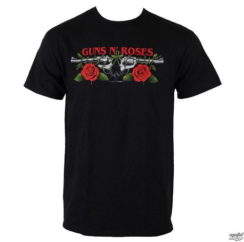 tričko pánske Guns N Roses - Roses Pistols - BRAVADO USA  - GNR1005