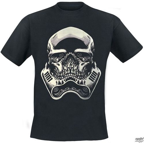 tričko pánske HEARTLESS - Skull Trooper - Black - POI085