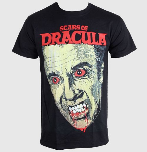 tričko pánske Horror - Scars Of Dracula - PLASTIC HEAD - PH7650
