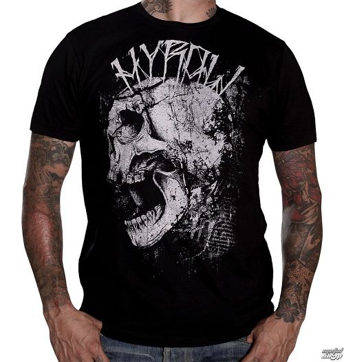 tričko pánske HYRAW - Punkshit - Black - HY008