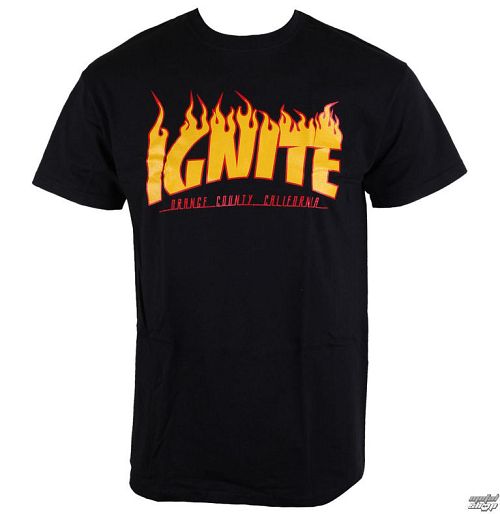 tričko pánske Ignite - Skate - Bllack - 001-2046-001
