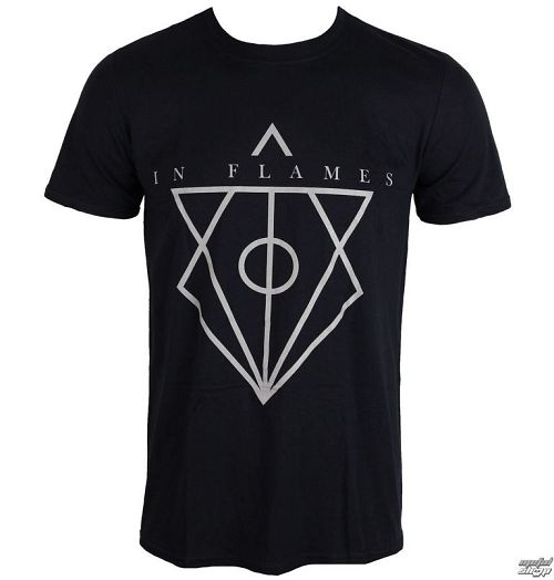tričko pánske In Flames - Jesterhead Logo - ROCK OFF - INFLTS01MB