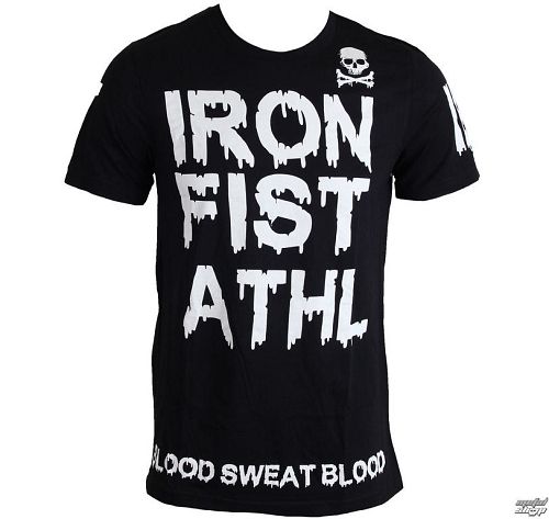 tričko pánske IRON FIST - Blood Drip - Black - IF103161