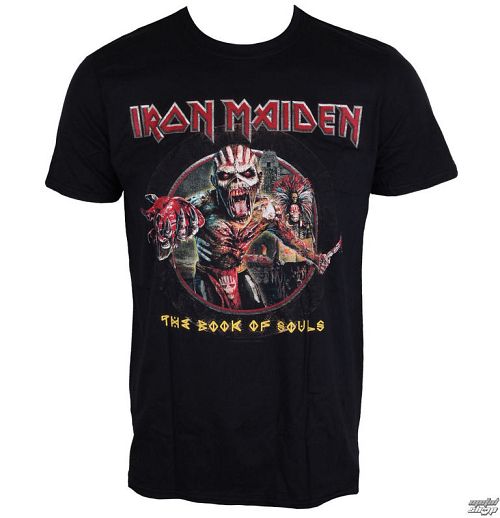 tričko pánske Iron Maiden - Book Of Souls - ROCK OFF - IMTEE61MB