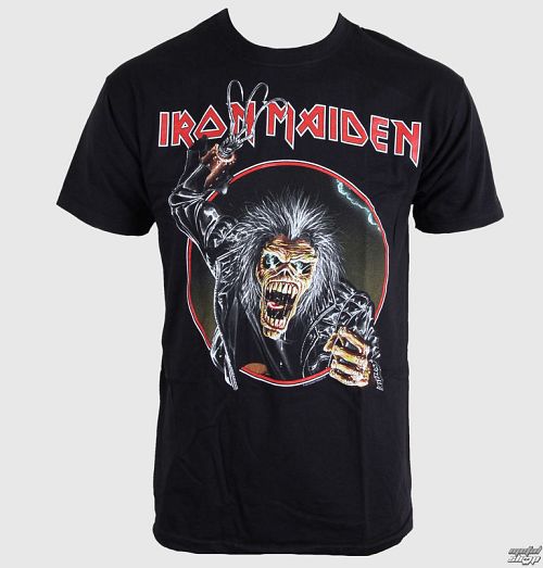 tričko pánske Iron Maiden - Eddie Hook - Black - IMTEE29MB