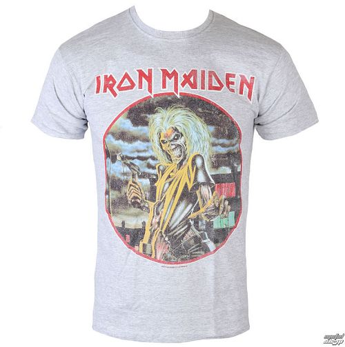 tričko pánske Iron Maiden - Killers - Cirlcle - Heather - ROCK OFF - IMTEE53MH