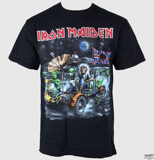 tričko pánske Iron Maiden - Knebworth Moonbuggy - EMI - IMTEE21MB