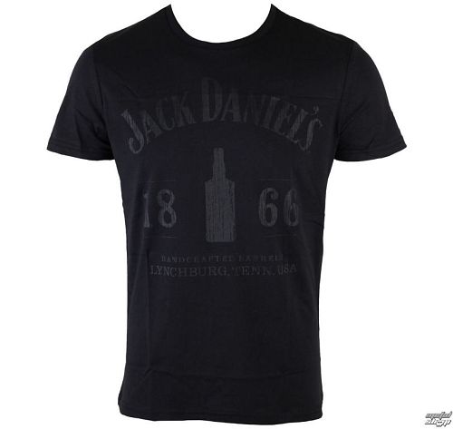tričko pánske Jack Daniels - 1866 - Black - TS282021JDS
