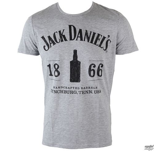 tričko pánske Jack Daniels - 1866 - Grey - TS282020JDS