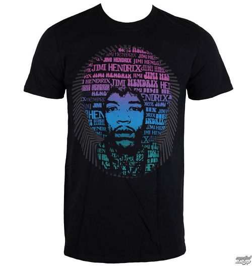 tričko pánske Jimi Hendrix - Afro Speech - ROCK OFF - JHXTS02MB