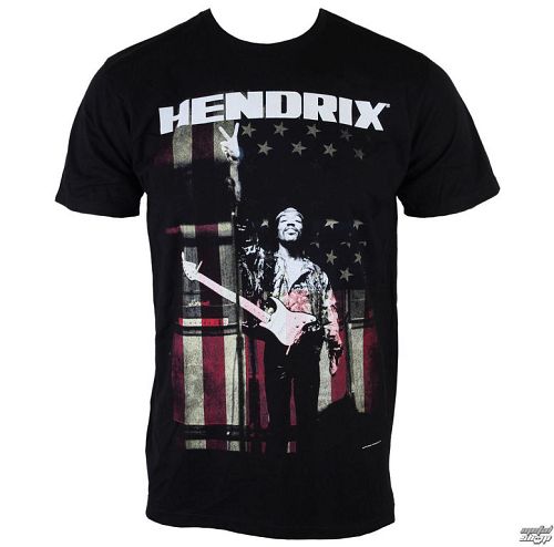 tričko pánske Jimi Hendrix - Americana - BRAVADO - 19751107
