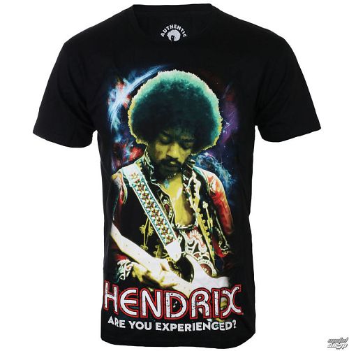 tričko pánske Jimi Hendrix - AUTHENTIC EXPERIENCE - BLK - BRAVADO - 19751185