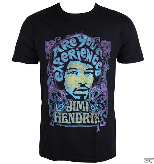 tričko pánske Jimi Hendrix - Experienced - ROCK OFF - JHXTS10MB