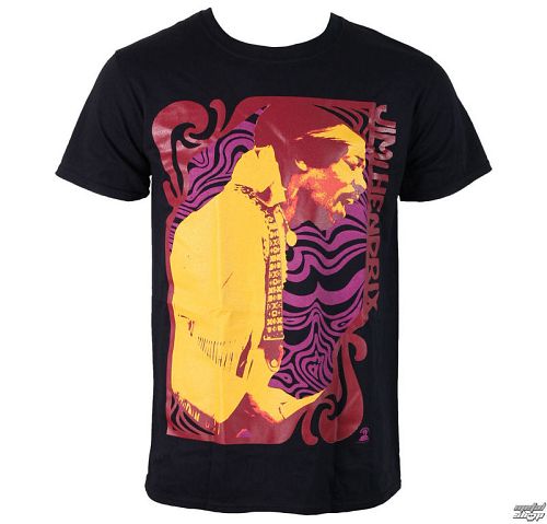 tričko pánske Jimi Hendrix - Sound Waves - LIVE NATION - PE11276TSBP