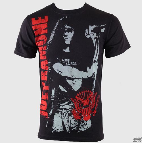 tričko pánske Joey Ramone - Joey Mic - BRAVADO USA - RMN2017