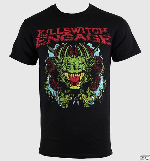tričko pánske Killswitch Engage - Dragon - Black - BRAVADO - 95141047