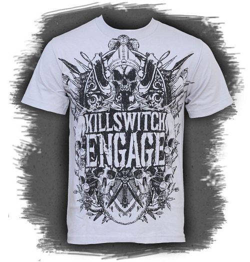 tričko pánske Killswitch Engage - Medieval Crest - BRAVADO USA