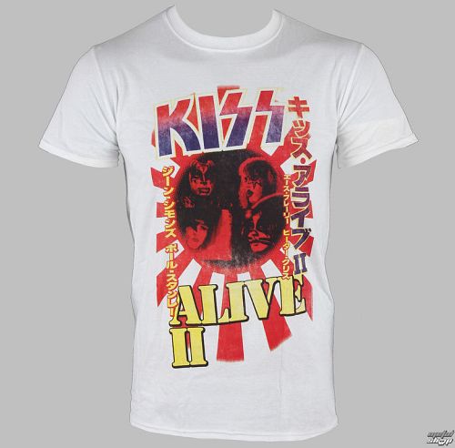 tričko pánske Kiss - Alive II - LIVE NATION - RTKISS40300