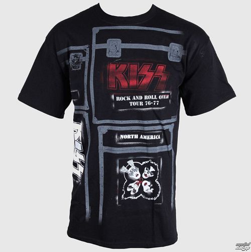 tričko pánske Kiss - Crew - LIQUID BLUE - 31825