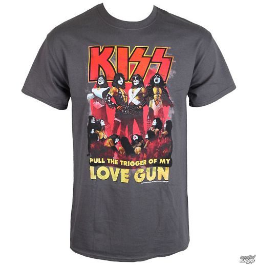 tričko pánske Kiss - Love Gun - LOW FREQUENCY - KITS060011